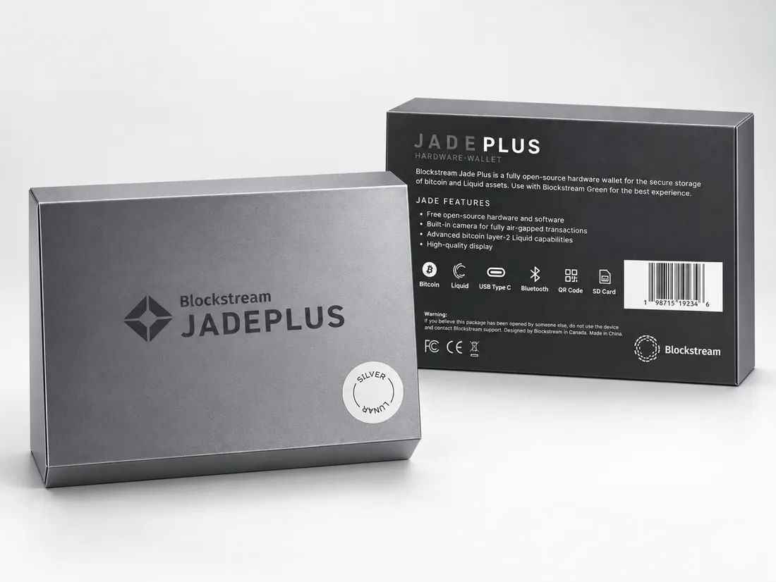Blockstream Jade Plus retail box